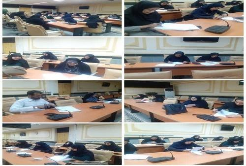 برگزاری مسابقه کتابخوانی کتاب هزار سنگر /جنگ دوازده روزه توسط مرکز مشاوره امین واحد زاهدان